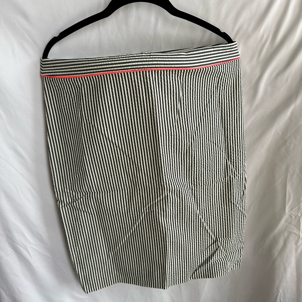 JCREW Factory Seersucker Pencil Skirt